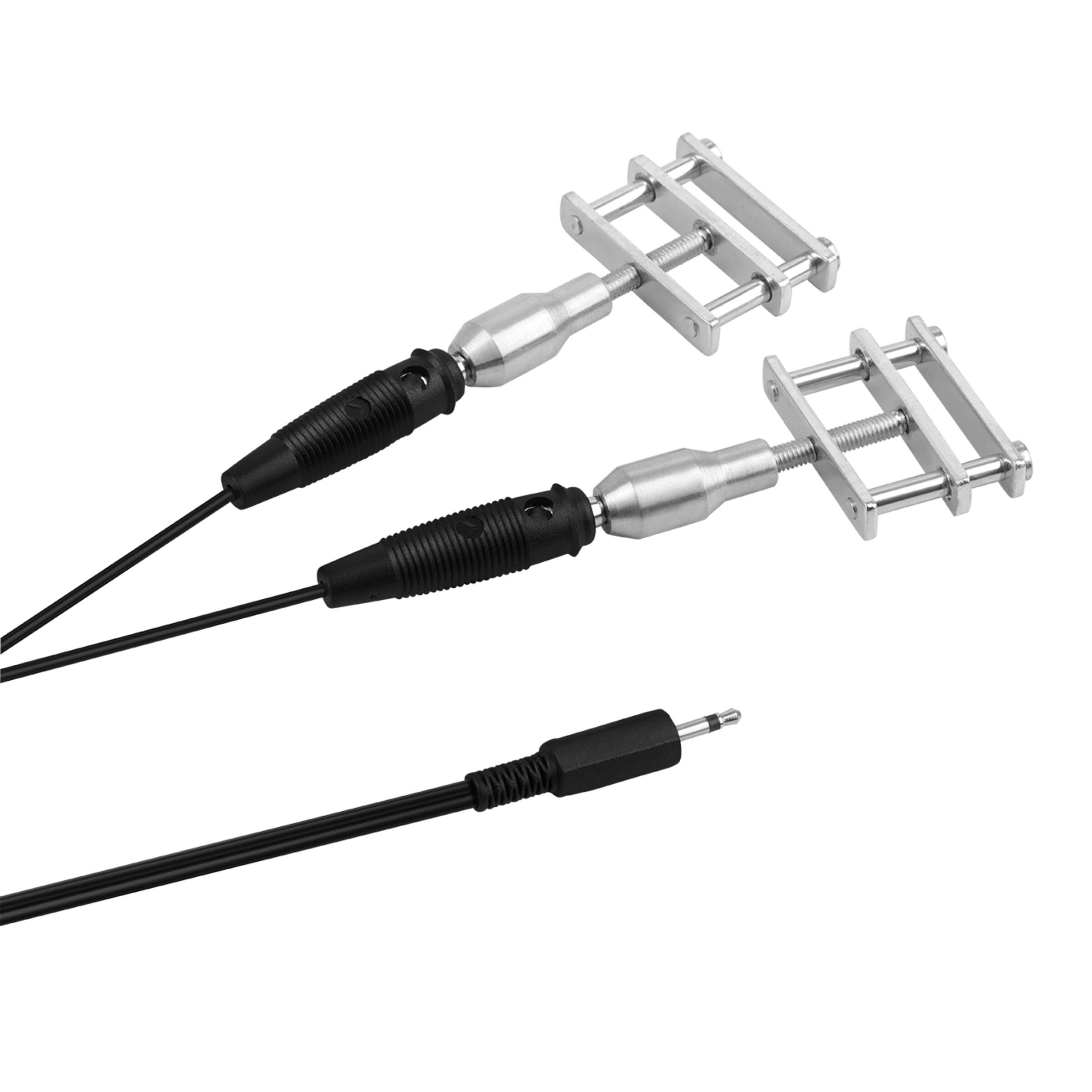 pinces-pour-électrostimulation-Argent-Noir-3