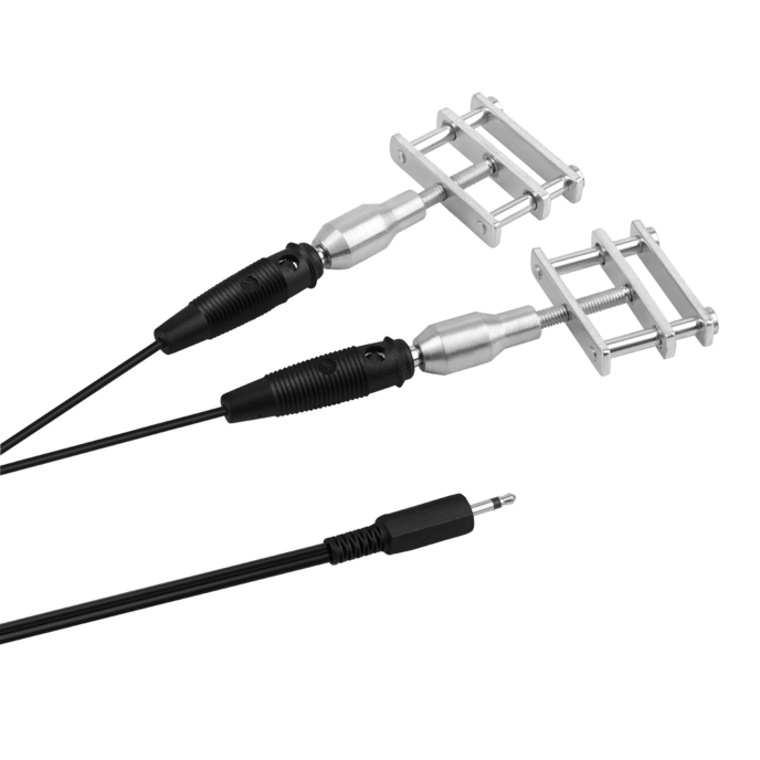 pinces-pour-électrostimulation-Argent-Noir-3