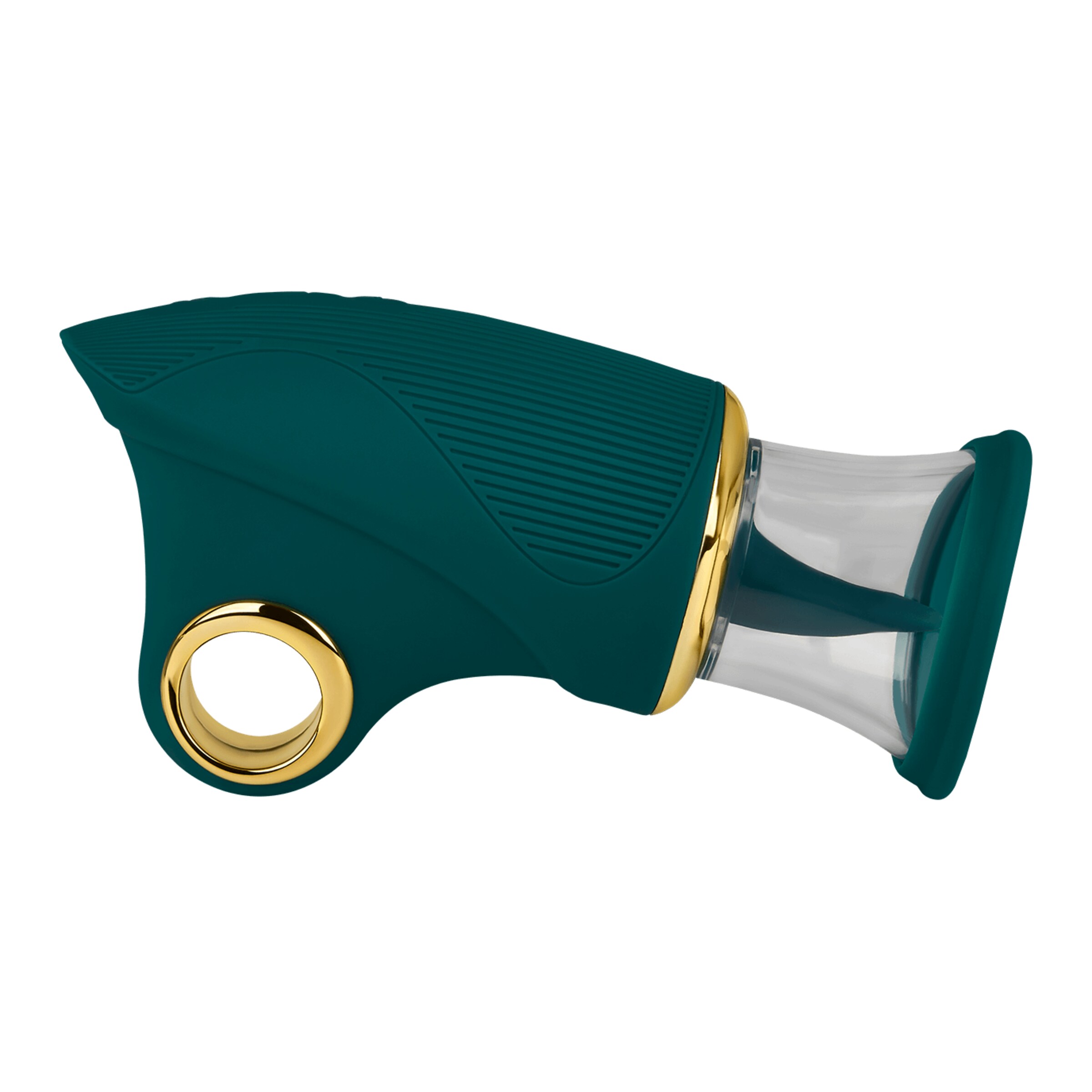 elegante-oplegvibrator-met-pomp-17-cm-Blauw-Goud-5