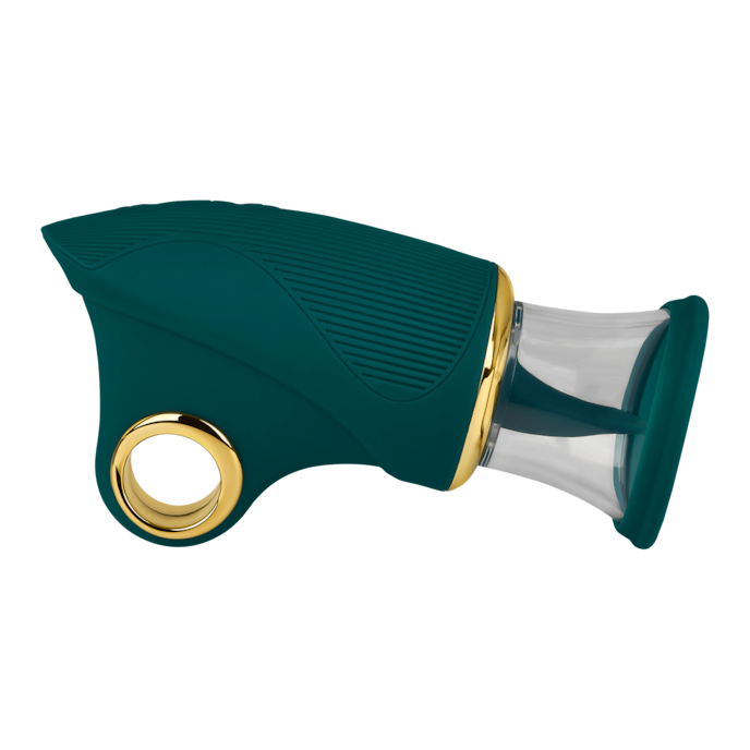 elegante-oplegvibrator-met-pomp-17-cm-Blauw-Goud-5