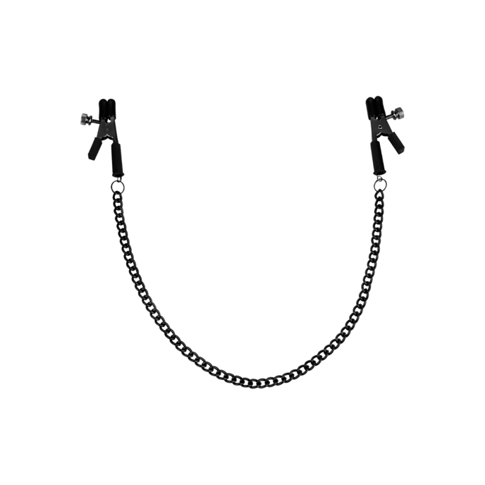 pinces-à-tétons-avec-chaîne-dattache-Noir-2
