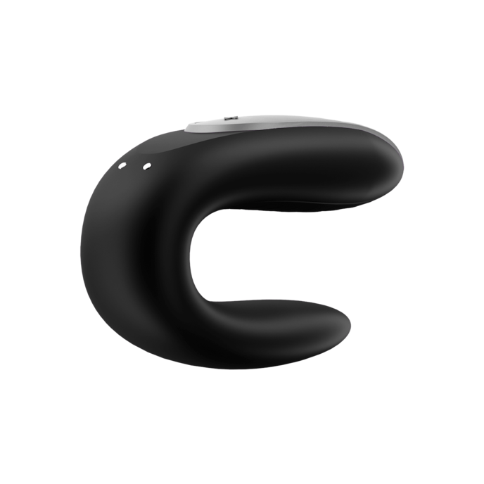 satisfyer-double-fun-connect-app-9-5-cm-avec-télécommande-Noir-Or rose-4