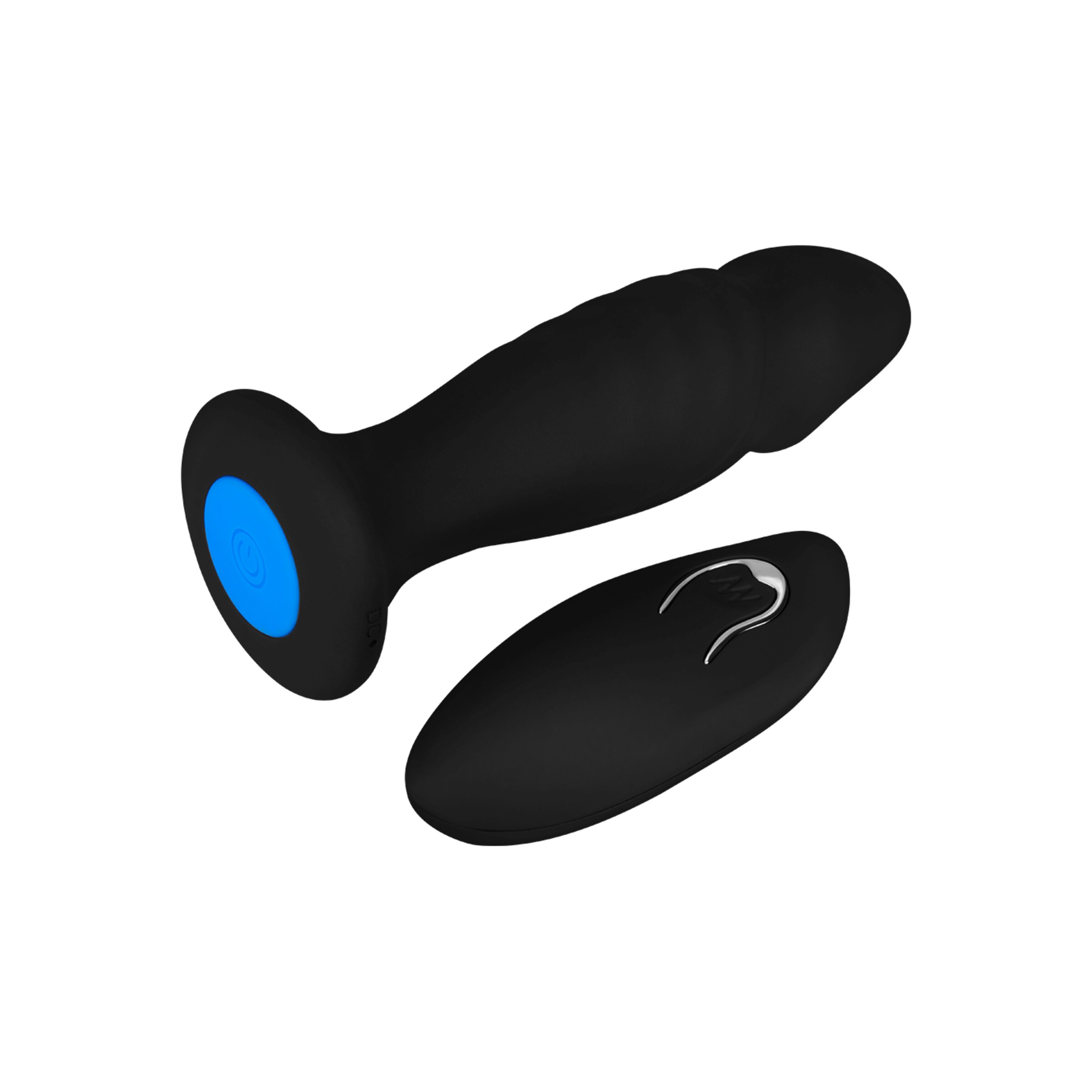 powerful-vibrating-anal-plug-11-cm-Noir-3