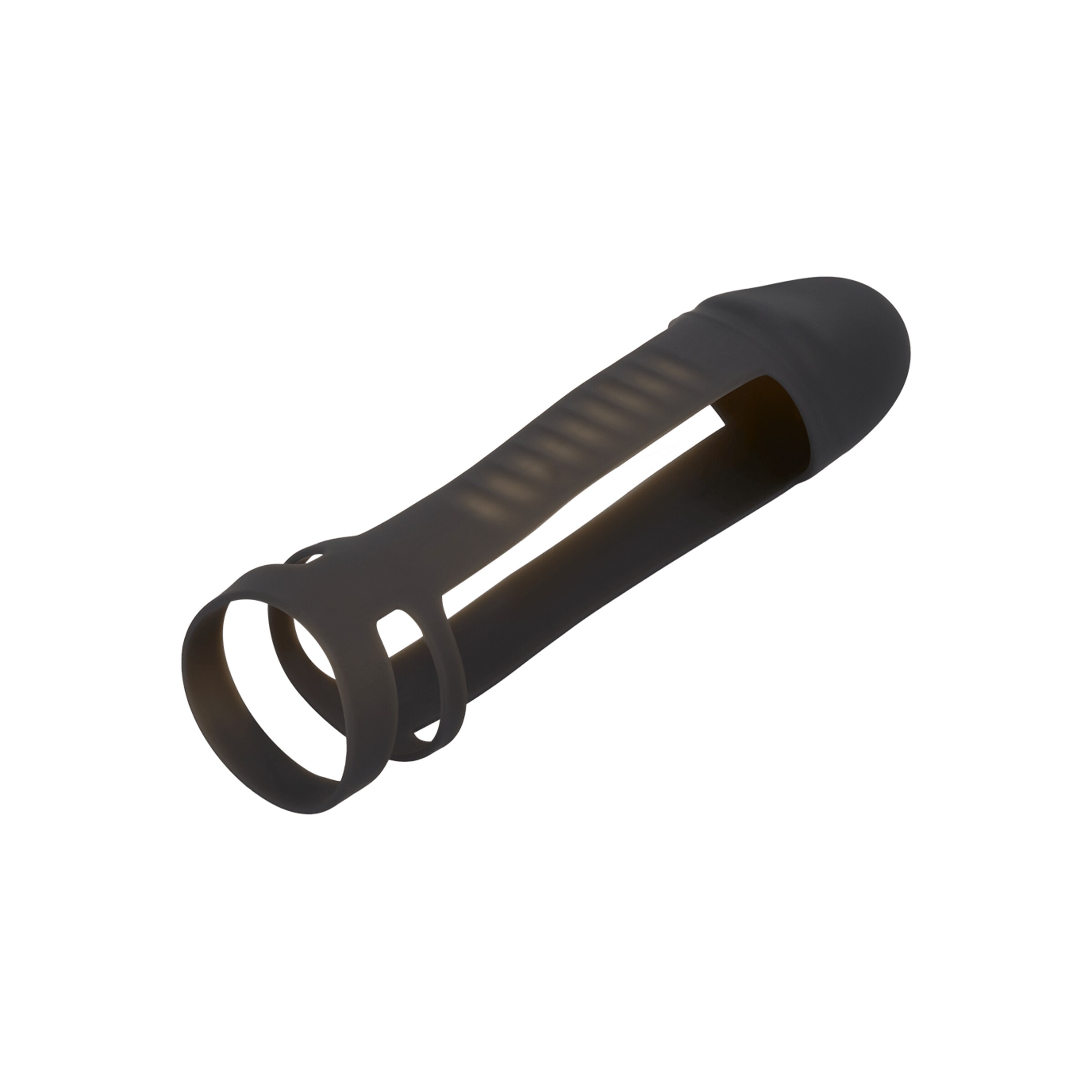 open-penissleeve-15-cm-Zwart-7