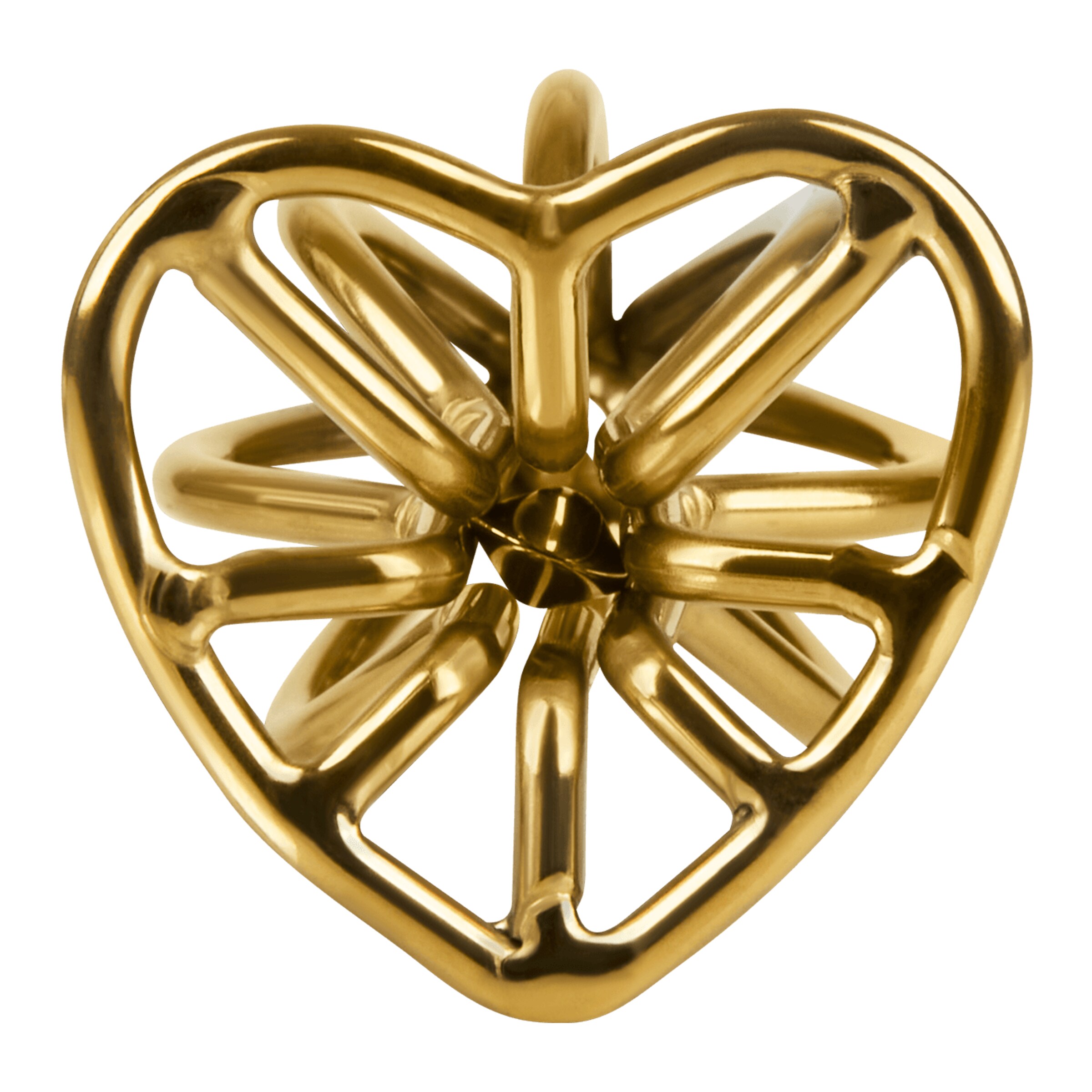 plug-anal-en-métal---taille-s-6-cm-Or-4