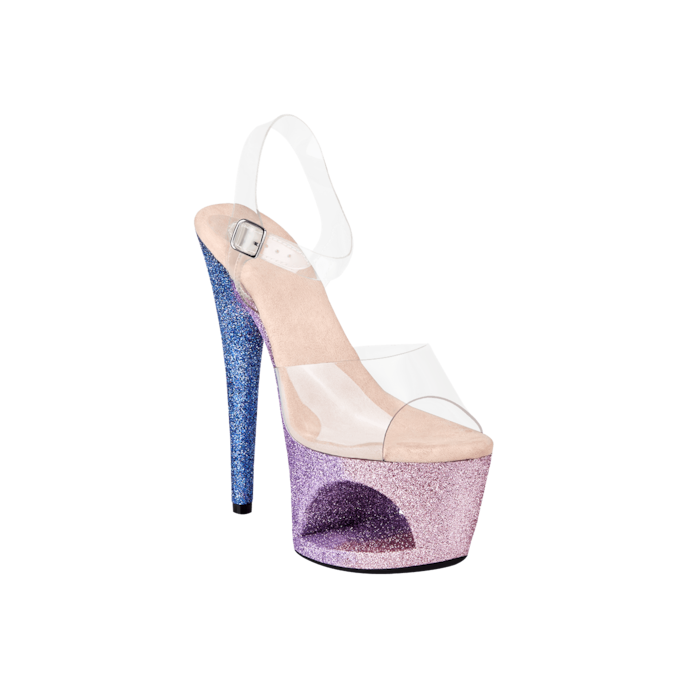 sandales-à-plateau-luxueuses-Beige-Bleu-Rose-Transparent-4