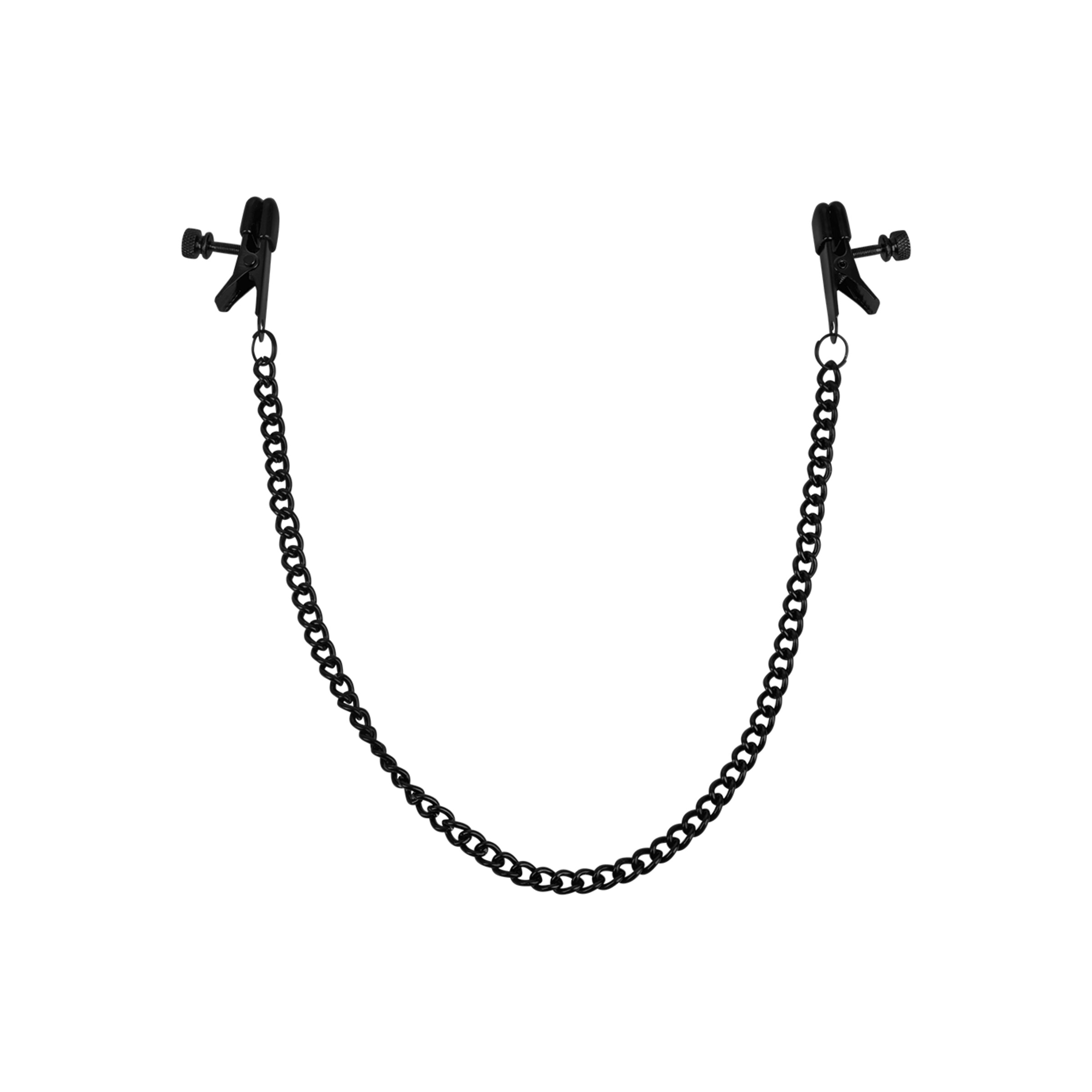 pinces-à-tétons-avec-chaîne-dattache-Noir-2