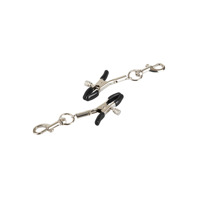 tepelklemmen-met-karabijnhaken-Schwarz-Silber-1