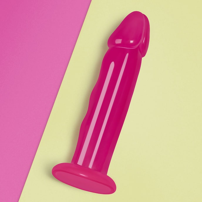 golvende-dildo-met-zuignap-18-cm-Wit-2