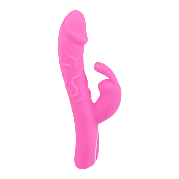 vibromasseur-rabbit-réaliste-en-silicone-21-5-cm-Rose-2