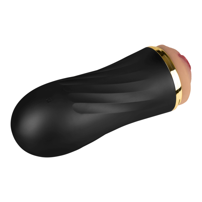 vaginamasturbator-met-vibratie-25-cm-Natuurlijk midden-Zwart-4