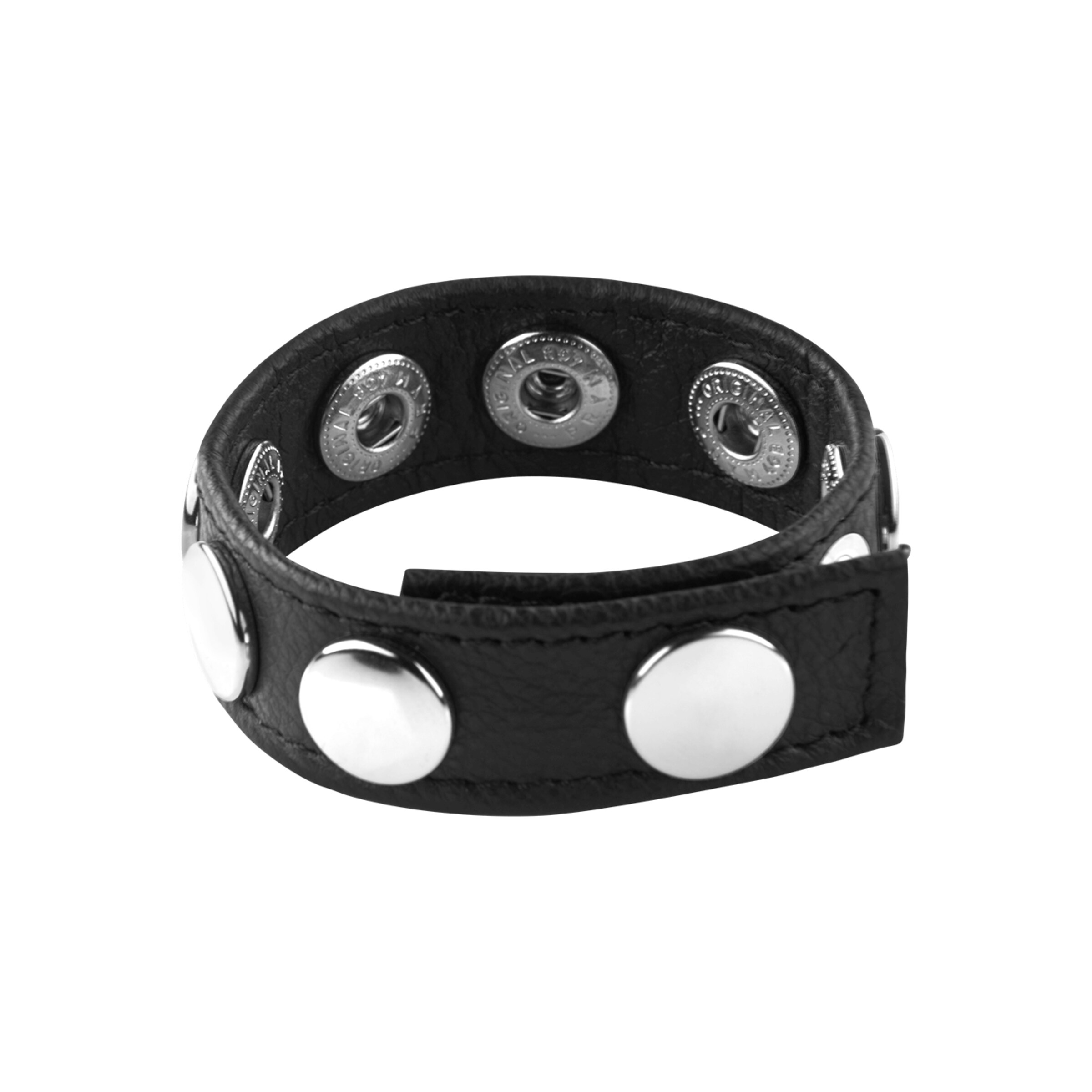 penisgurt-mit-knöpfen-Schwarz-Silber-4