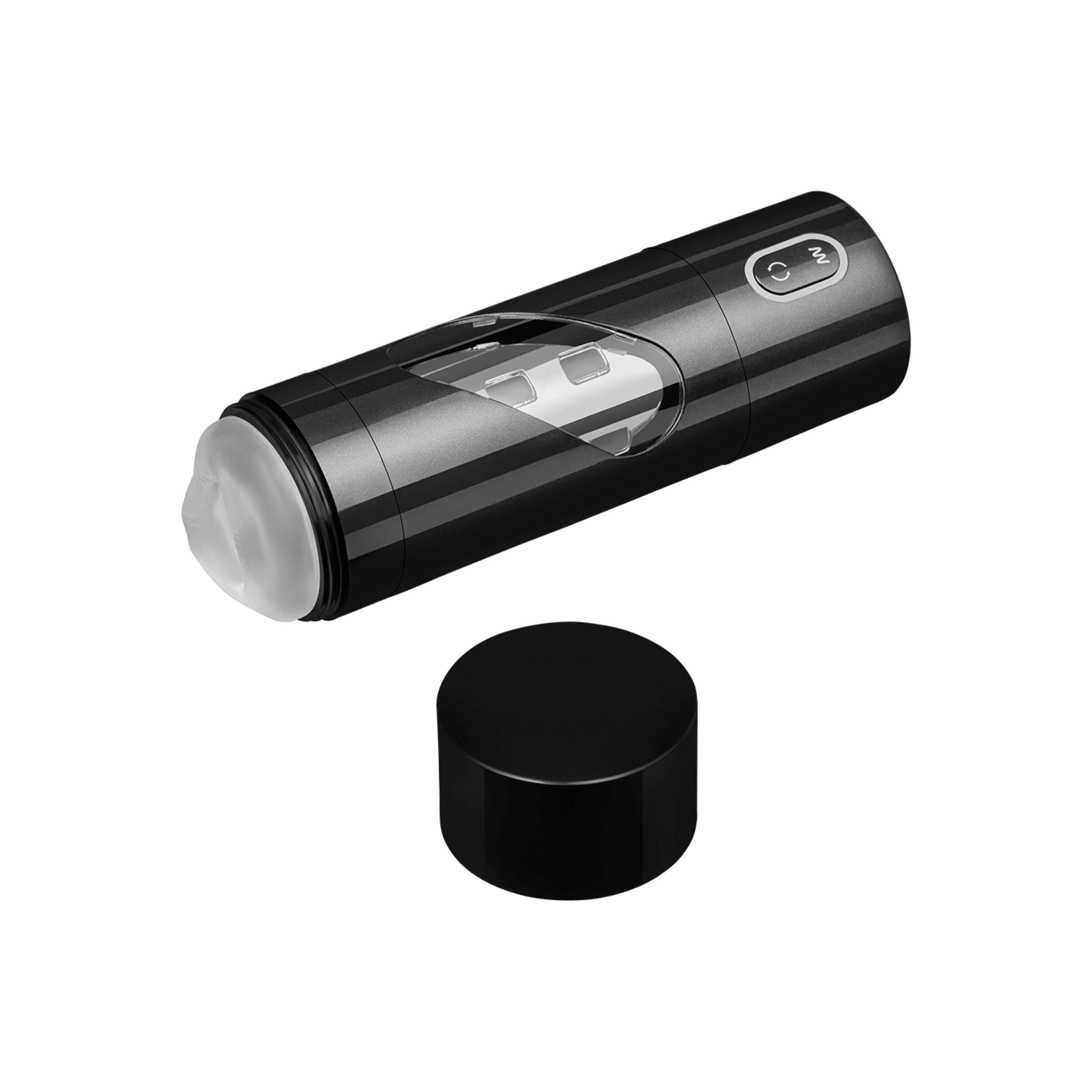 rechargeable-roto-bator-mouth-23-5-cm-Zilver-Zwart-6