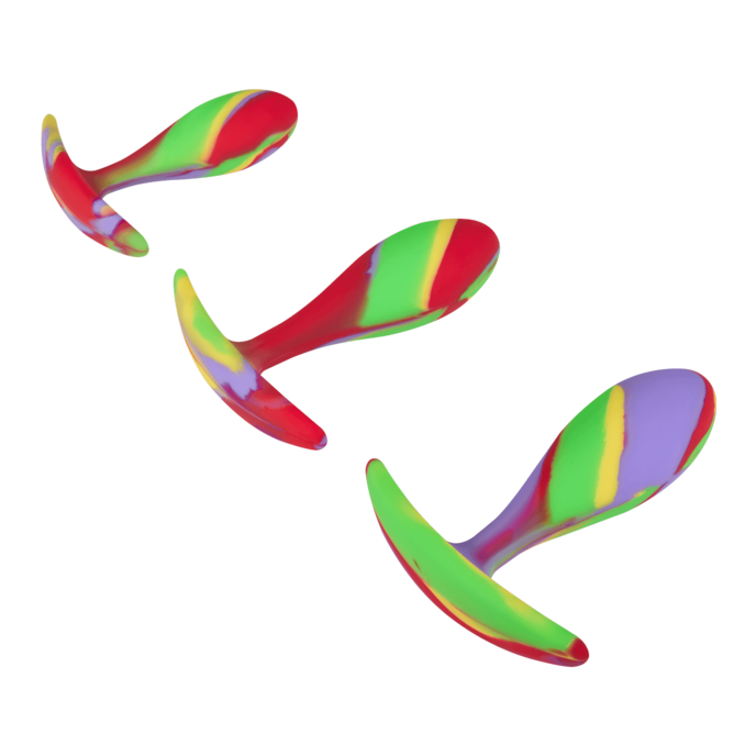 ensemble-coloré-de-plugs-anaux-en-silicone-3-pièces-Multicolore-5