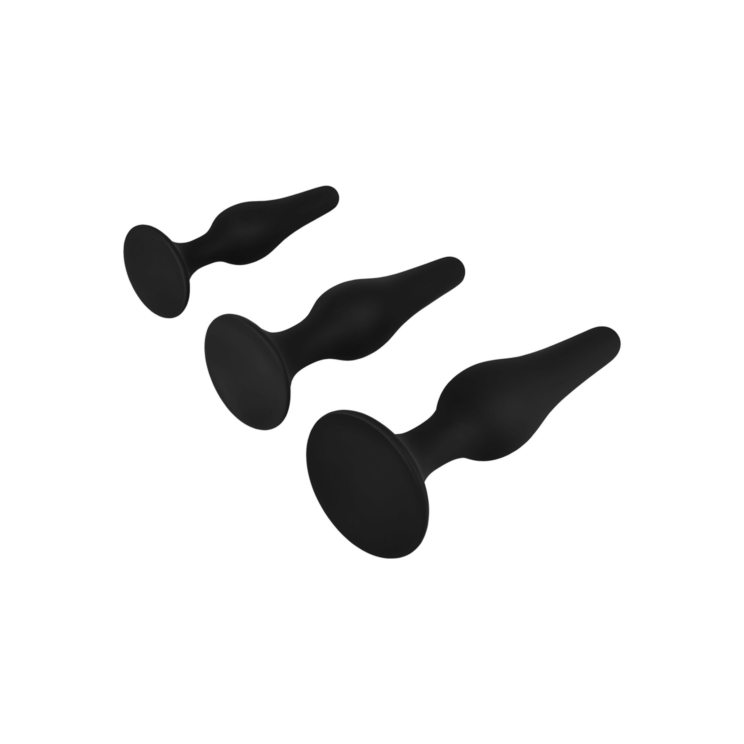 tropfenförmige-anal-hy]plugs-aus-silikon-3-größen-Schwarz-3