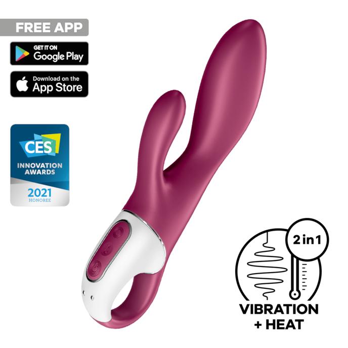 satisfyer-heated-affair-connect-app-20-5 cm-Zilver-Zilver-1