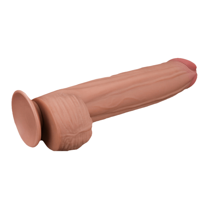 sliding-skin-dildo-31-cm-Brun naturel clair-3