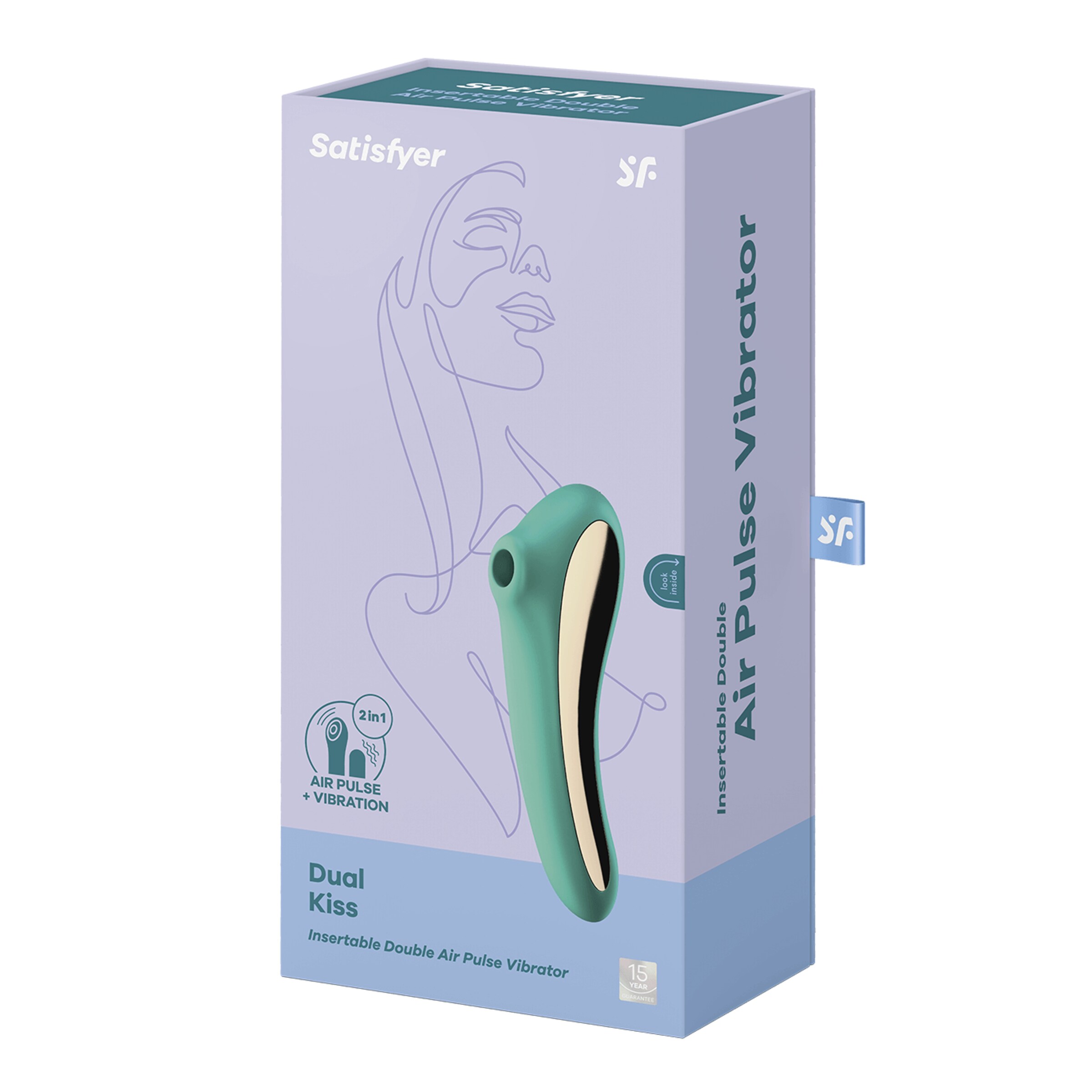 satisfyer-dual-kiss-2:1-vibrator-+-druckwellentoy-Grün-2