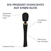 luxuriöser-massager-30-cm-Gold-Schwarz-2