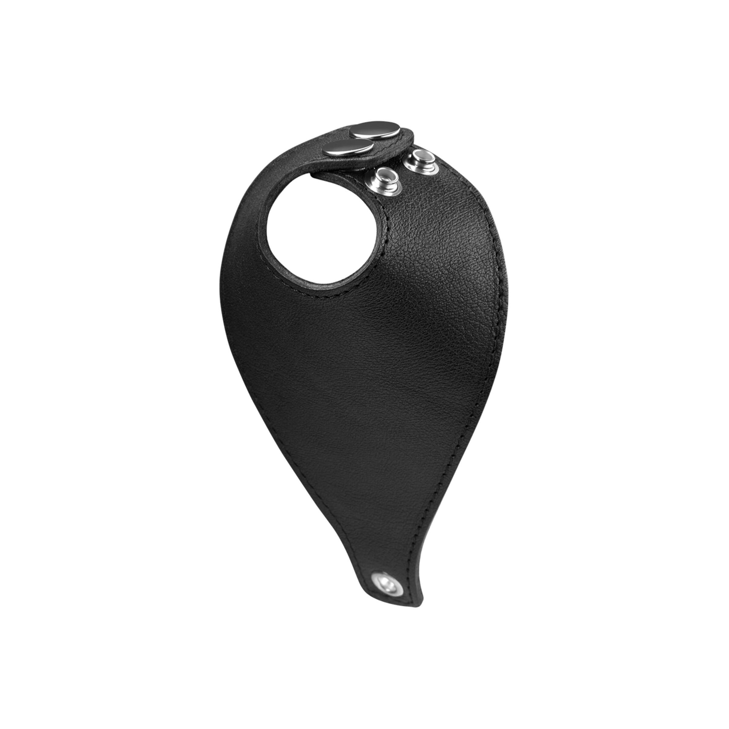 eenvoudige-leren-testikelparachute-Zwart-2