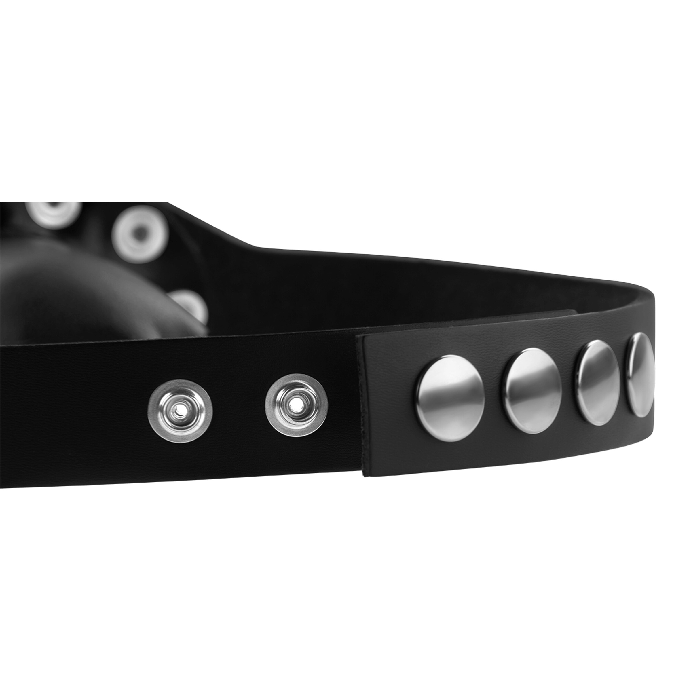 leren-gag-met-kussen-Zilver-Zwart-4