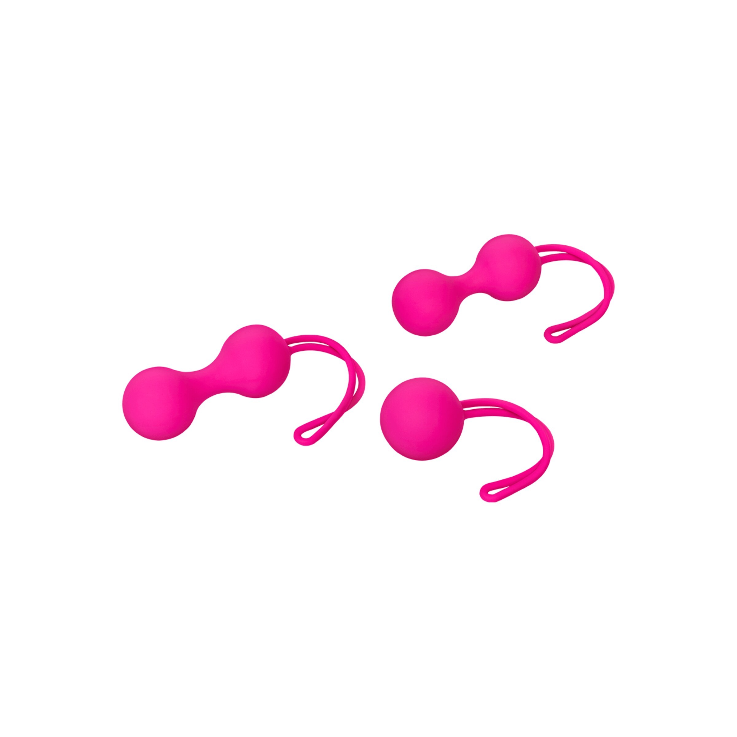 set-de-boules-damour-en-silicone-3-pièces-12---16-5-cm-Rose-3