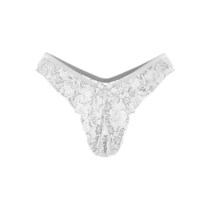 ouvert-slip-avec-dentelle-fleurie-Blanc-1