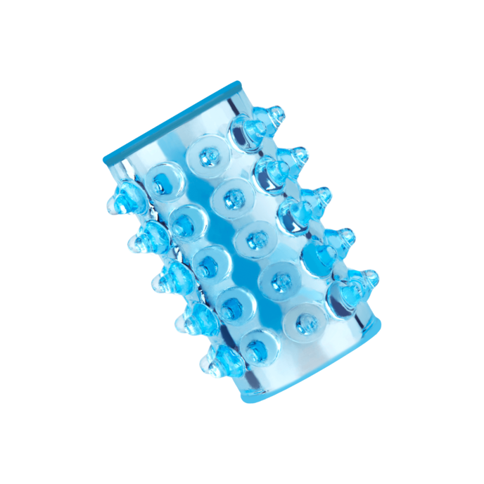 manchon-pénien-à-picots-4-5-cm-Bleu clair-1