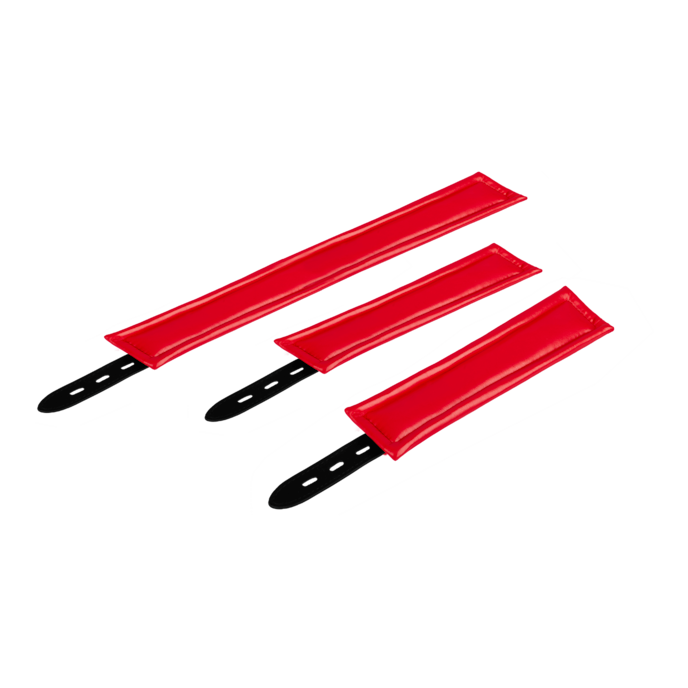 étriers-pour-cou-et-mains-avec-plateau-4-pièces-Noir-Rouge-6