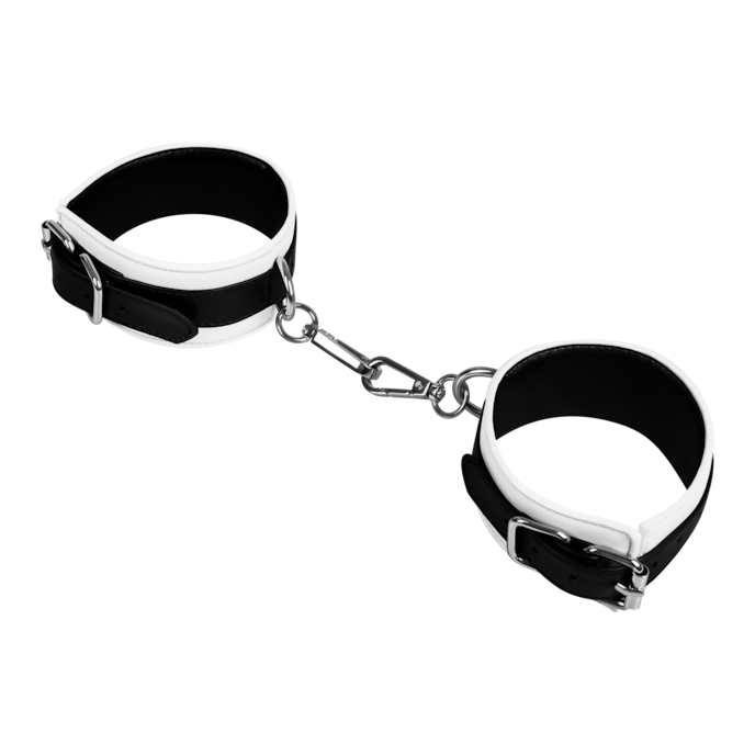 deluxe-detachable-buckle-cuffs-Wit-Zwart-5