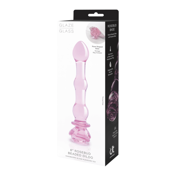 glaze-glass---rosebud-beaded-dildo-20-cm-Pink-4