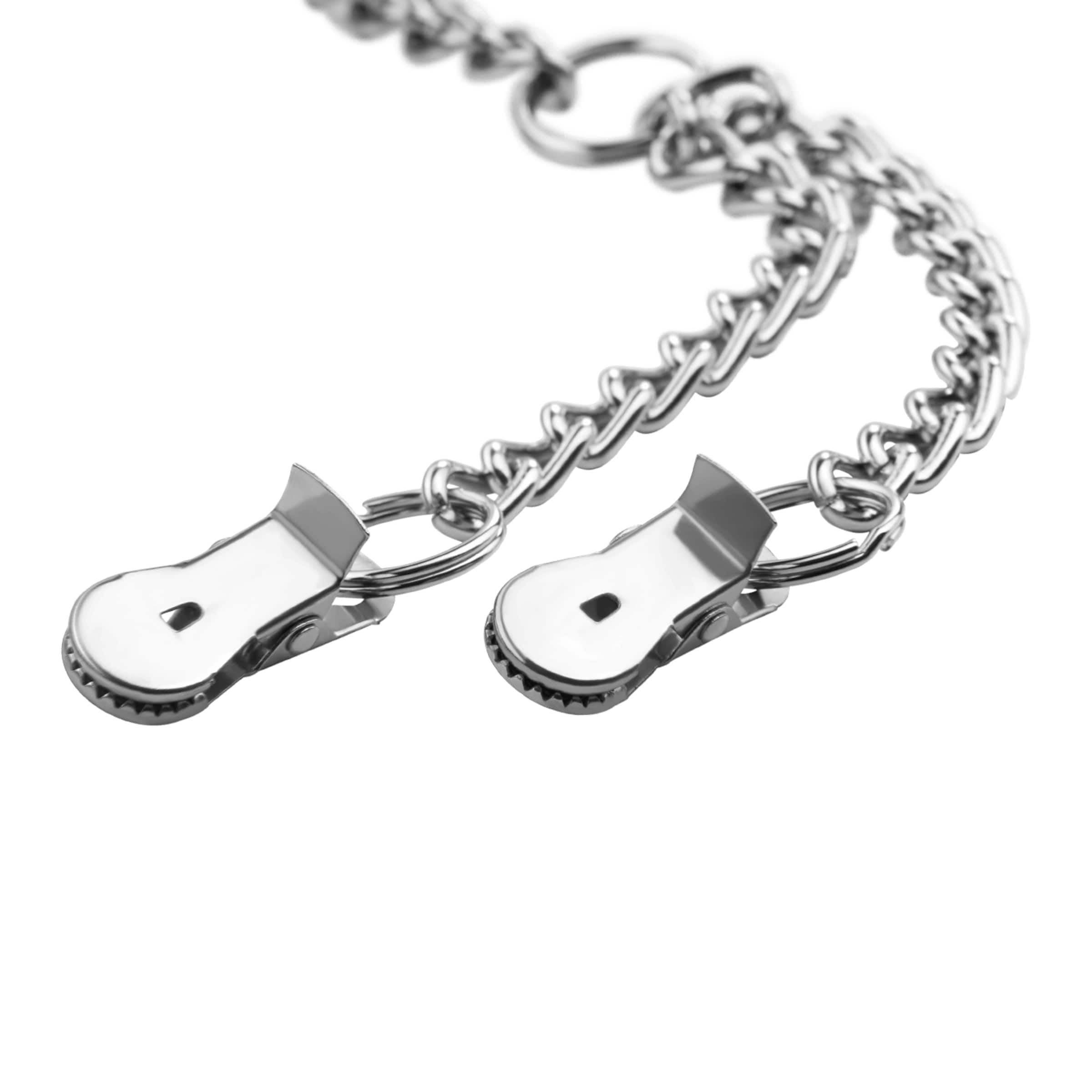 riem-met-schaamlippenklemmen-Zilver-Zwart-3