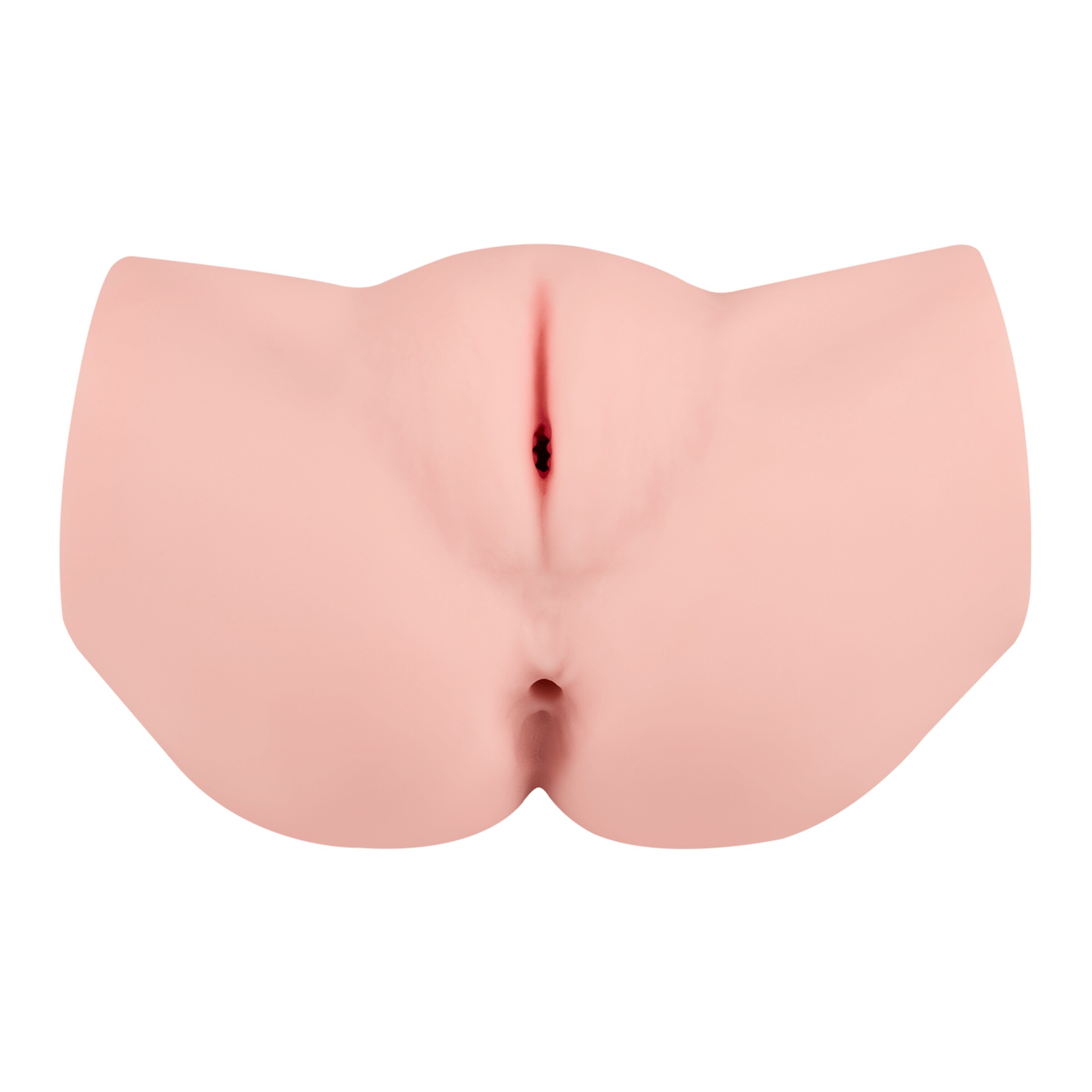 natuurlijk-ogende-masturbator-met-2-openingen-17-5-cm-Natuurlijk licht-2