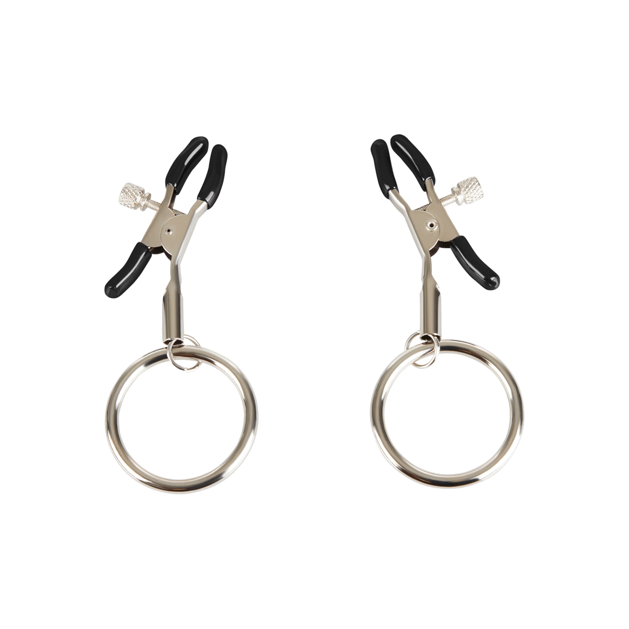 pinces-à-tétons-avec-anneaux-Argent-Noir-2