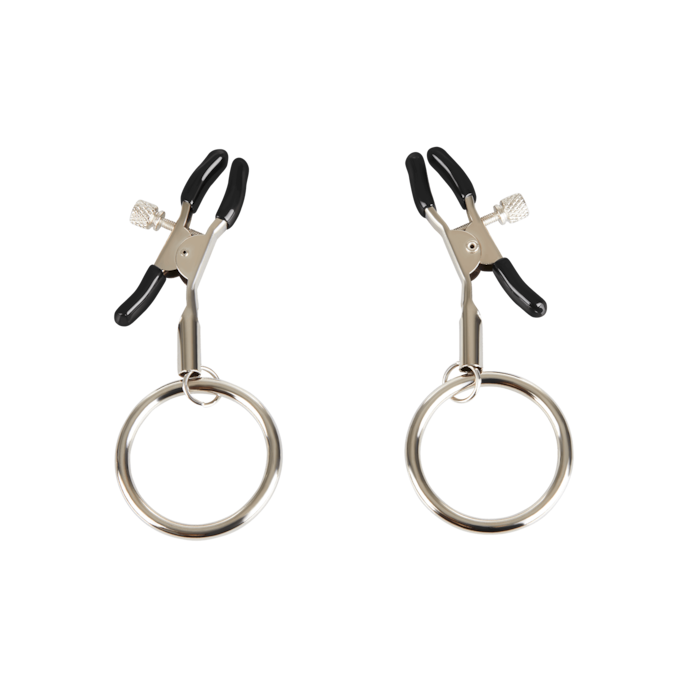 tepelklemmen-met-ringen-Schwarz-Silber-2