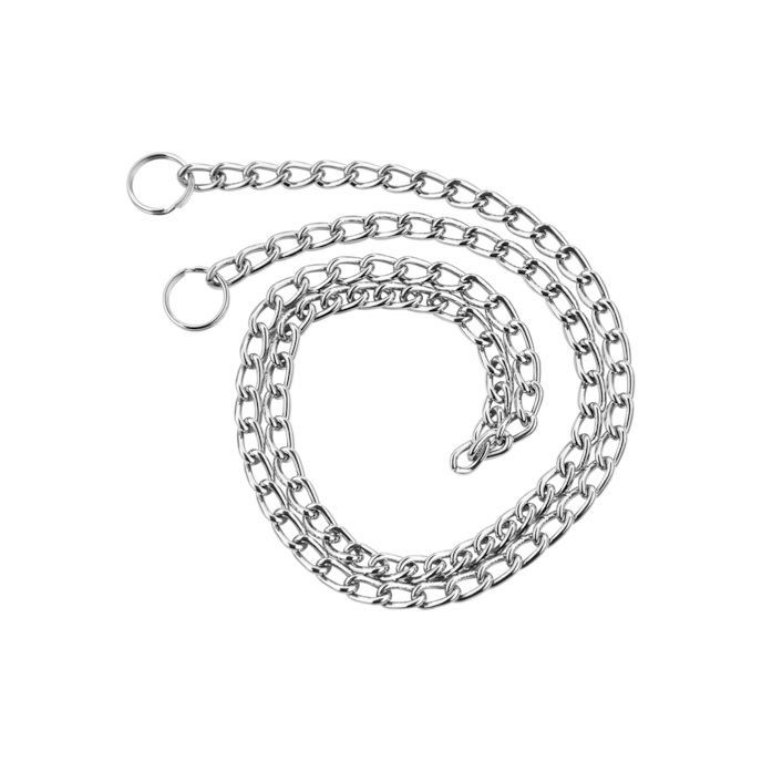 ketting-met-sleutelhanger-1-m-Zilver-2