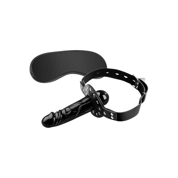 ball-gag-with-dildo-Zwart-1