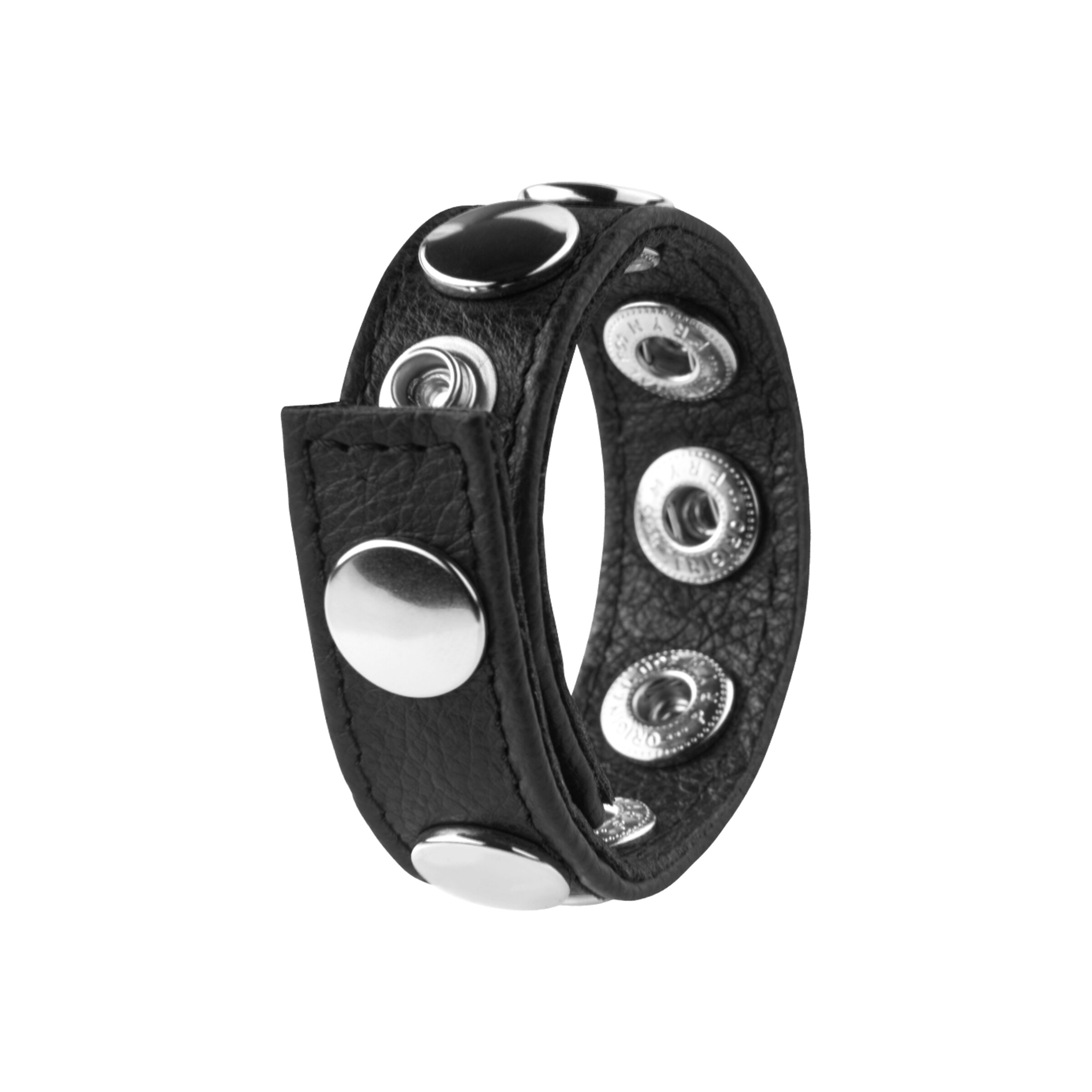 penisgurt-mit-knöpfen-Schwarz-Silber-2