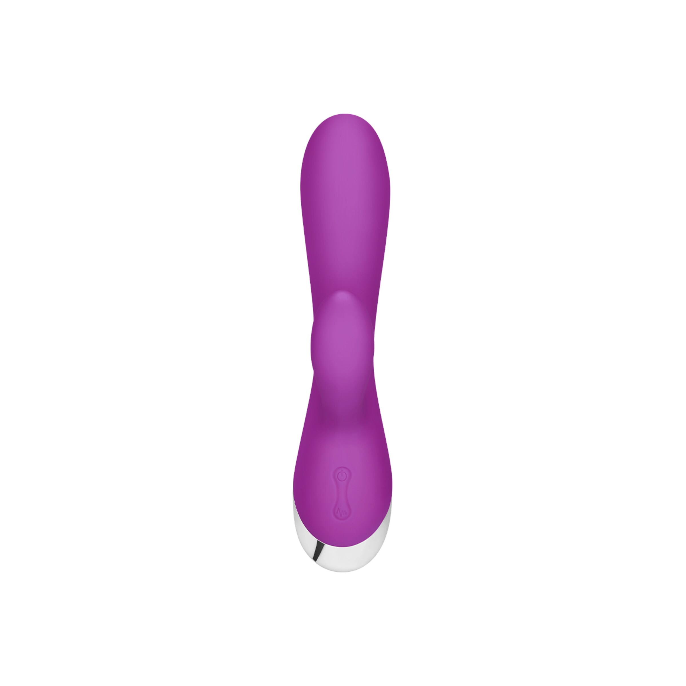 siliconen[nbhy]rabbitvibrator-19-5-cm-Violet-Wit-5