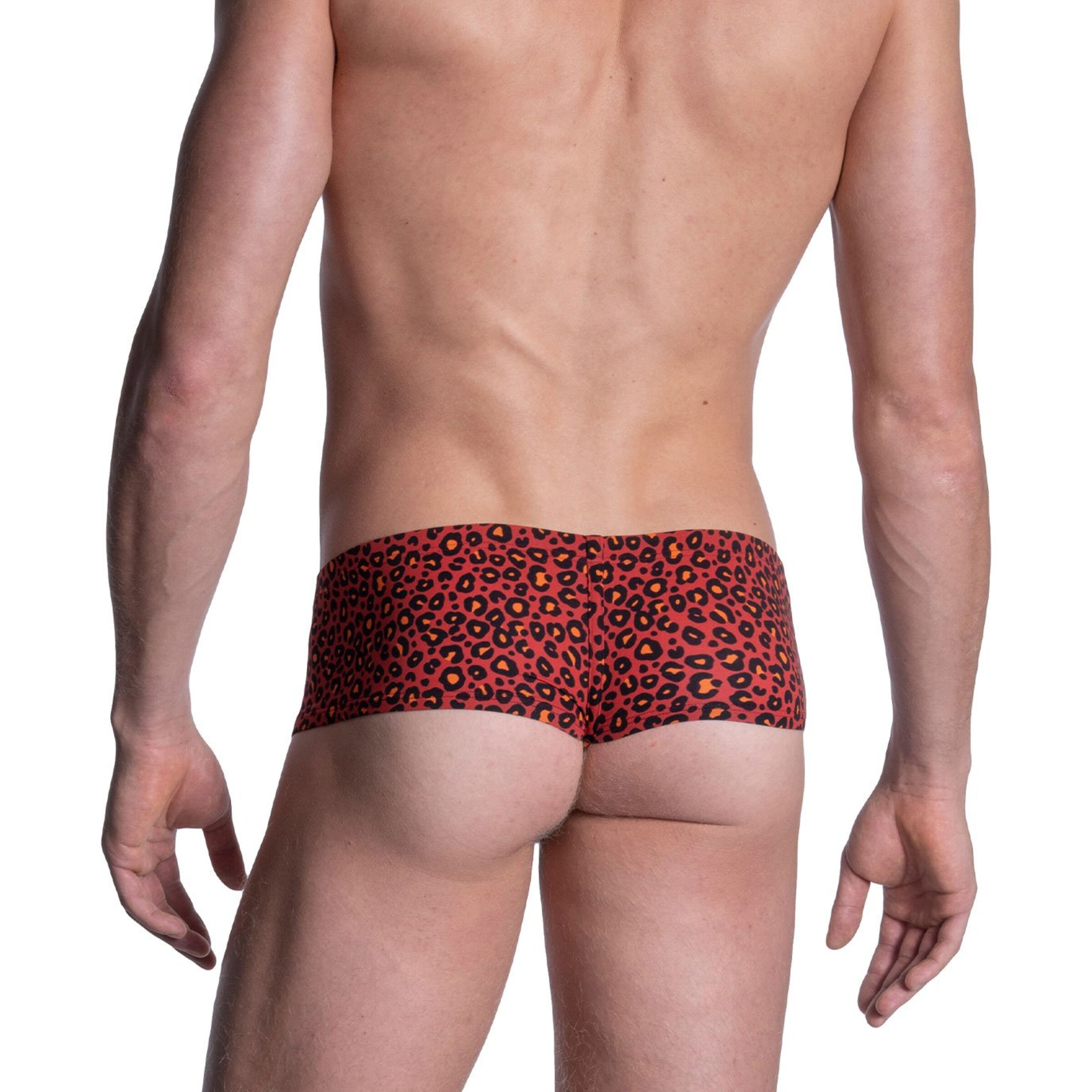 hot-string-pants-Luipaard-Rood-2