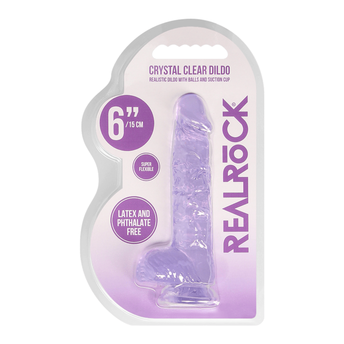 crystal-clear---dildo-with-balls-17-cm-Lila-4