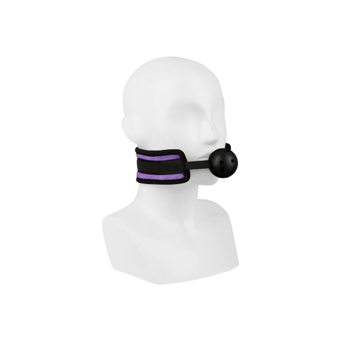 bâillon-perforé-Noir-Violet-4