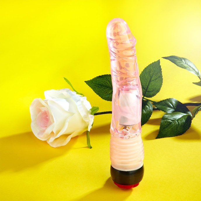 vibromasseur-à-vibration-continue-avec-veines-apparentes-22-cm-Rose-2