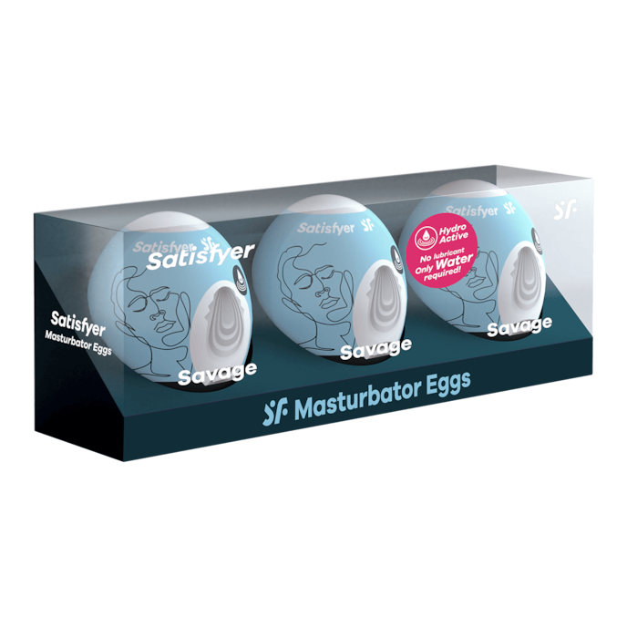 satisfyer-masturbator-egg---savage-3-stuks-Hellblau-Weiß-3