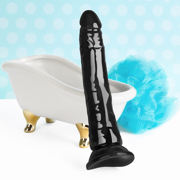 gode-naturel-flexible-avec-ventouse-21-cm-Noir-2