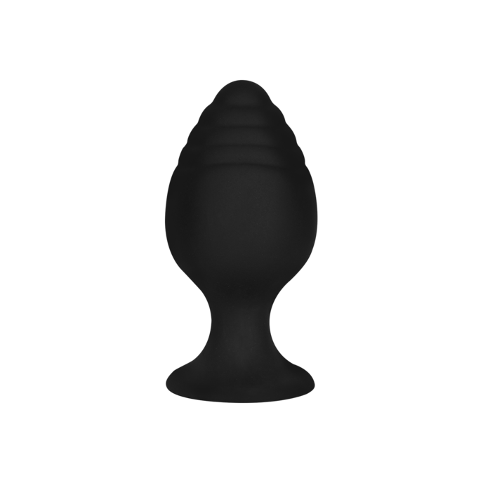 sinnlich-gerippter-analplug-s-5-8-cm-Schwarz-2