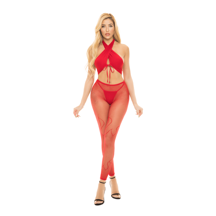 gives-you-hell-3-pièces-Rouge-1