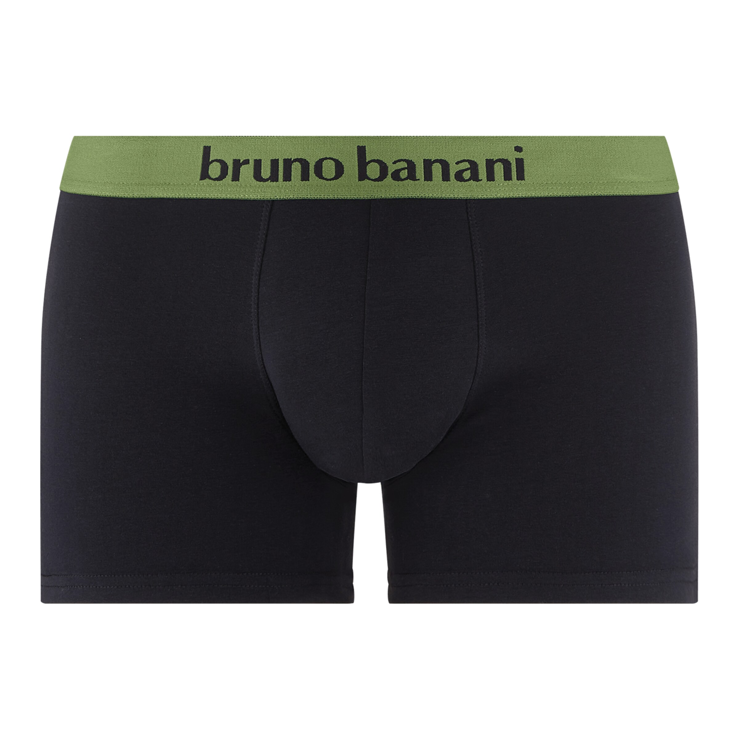 shorts-flowing-2-parties-Noir-Vert foncé-3