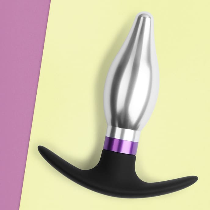 edelstahl-analplug-mit-silikonbasis-9-5-cm-Lila-Schwarz-Silber-2