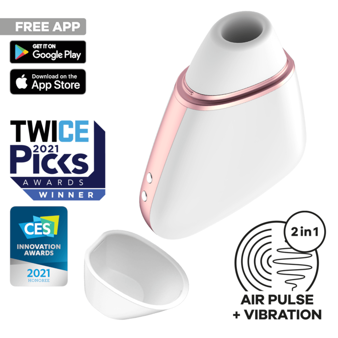 satisfyer-love-triangle-connect-app-9-cm-Blanc-Or rose-1